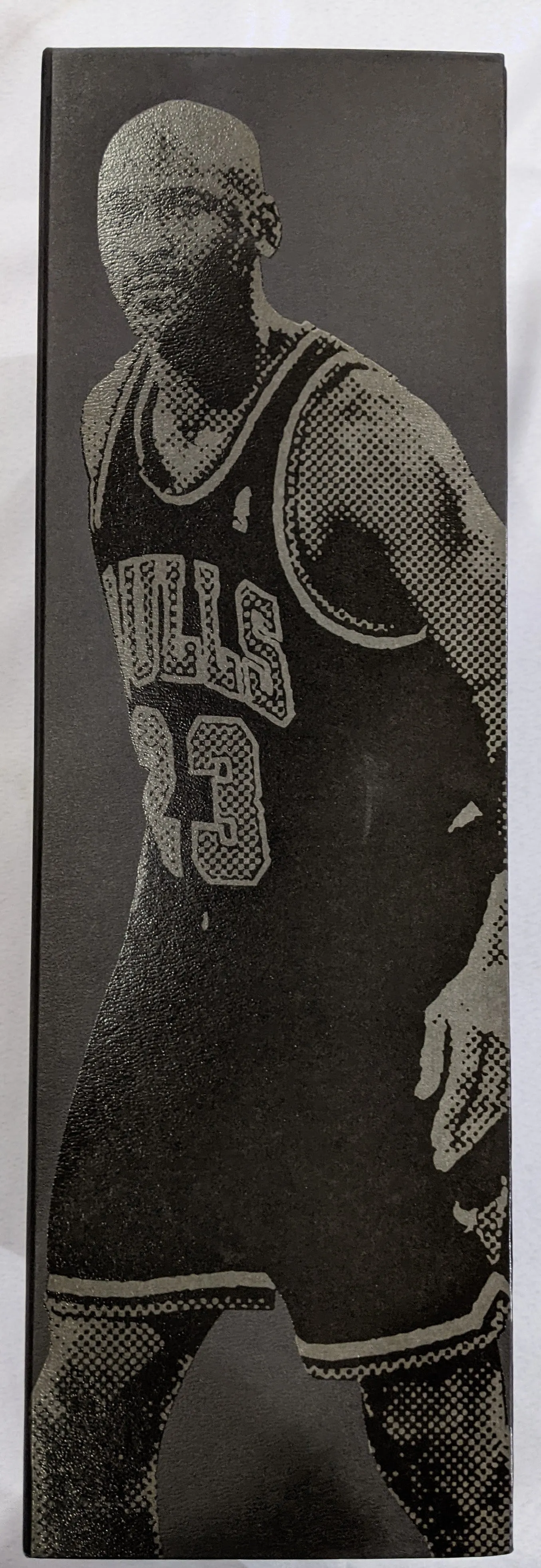 Enterbay Real Masterpieces 1/6 NBA Chicago Bulls Michael Jordan Series 2 the Last Shot (Black Jersey Edition) Sixth Scale *Open Box* RM-1055
