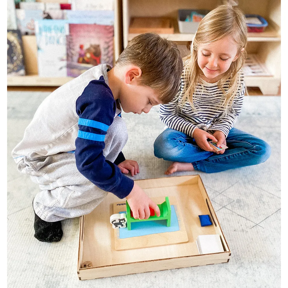 Find Monty! | Wooden Memory Game
