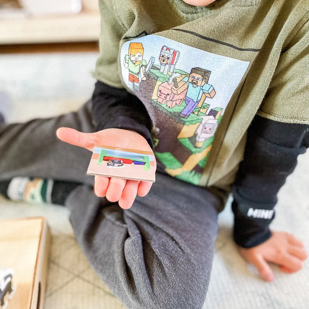 Find Monty! | Wooden Memory Game