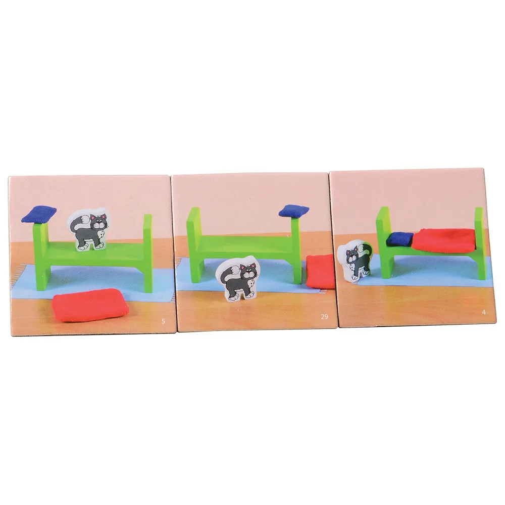 Find Monty! | Wooden Memory Game