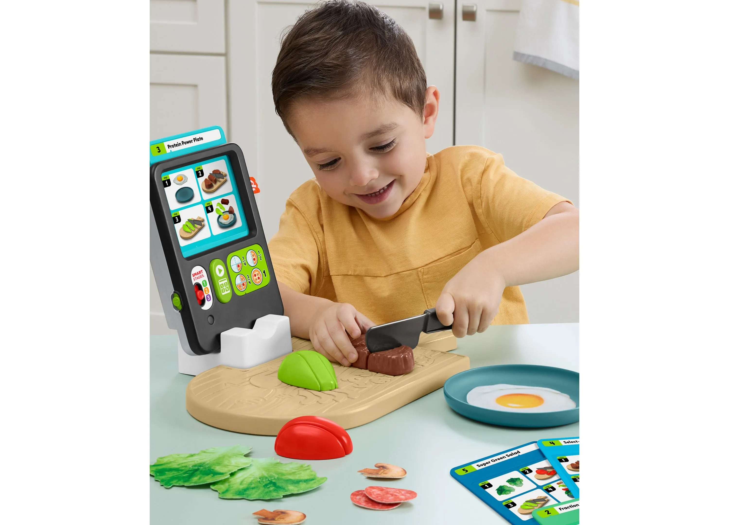 Fisher-Price Laugh & Learn Meal Kit Preschool Playset, 30-Piece