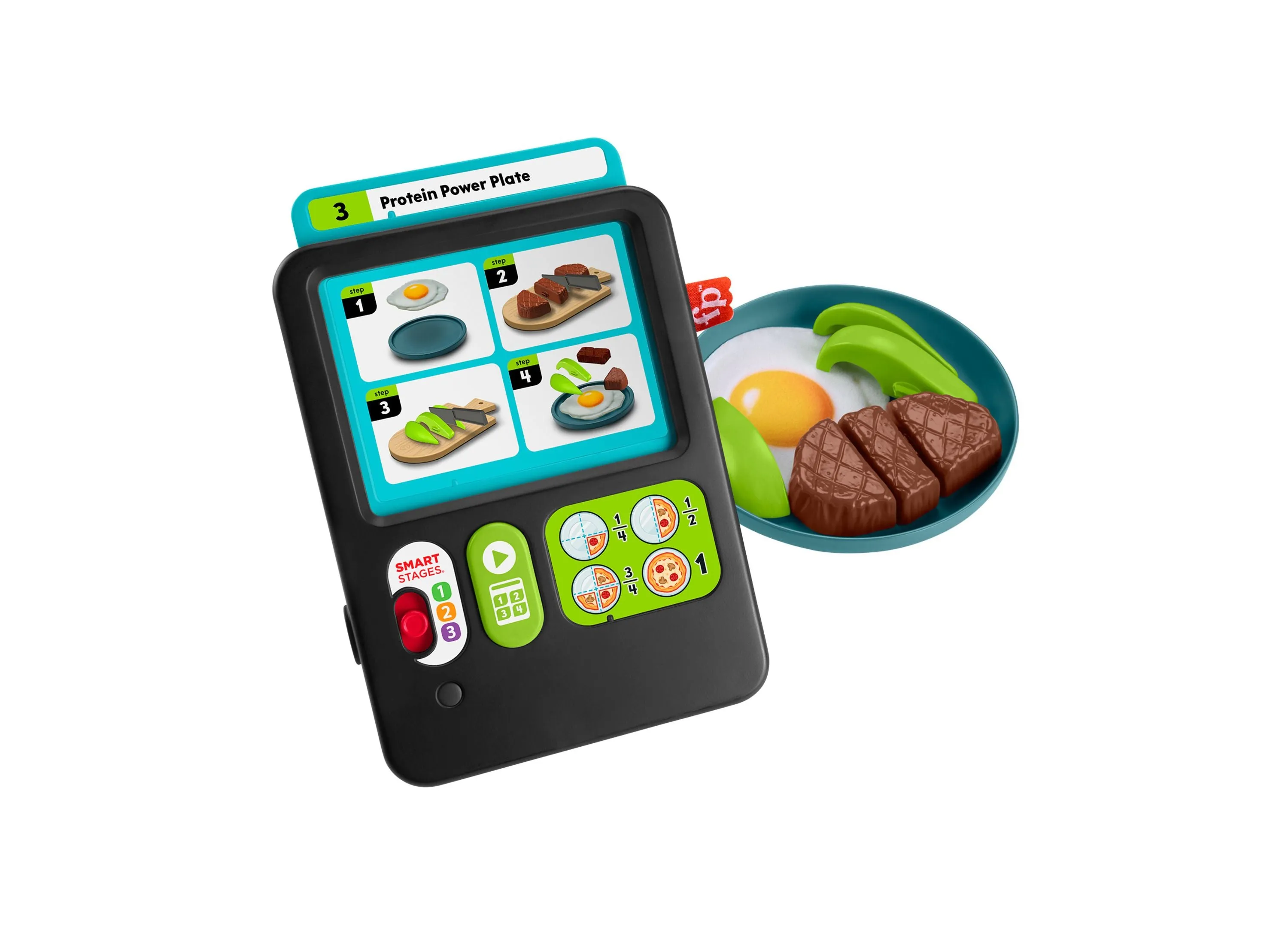 Fisher-Price Laugh & Learn Meal Kit Preschool Playset, 30-Piece