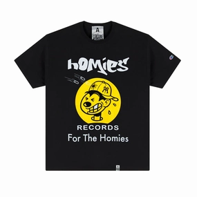 For The Homies WRECKED T-Shirt FTH-W2412 Black
