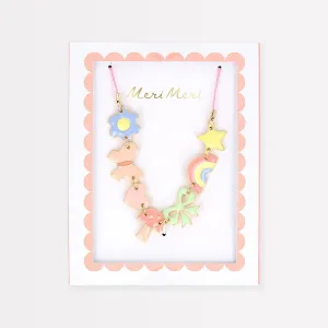 Fun Icons Enamel Charm Necklace