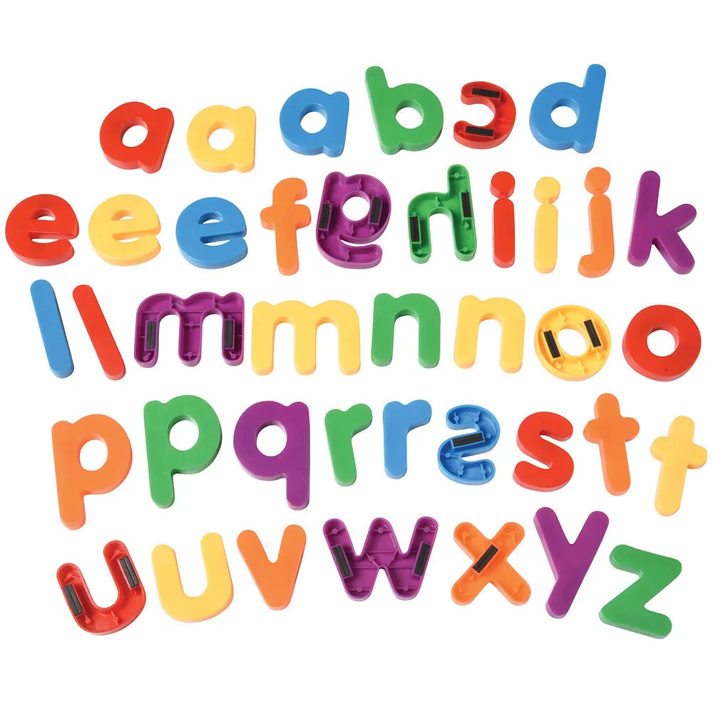 Giant Lowercase Magnetic Letters | 40-Piece Alphabet Set