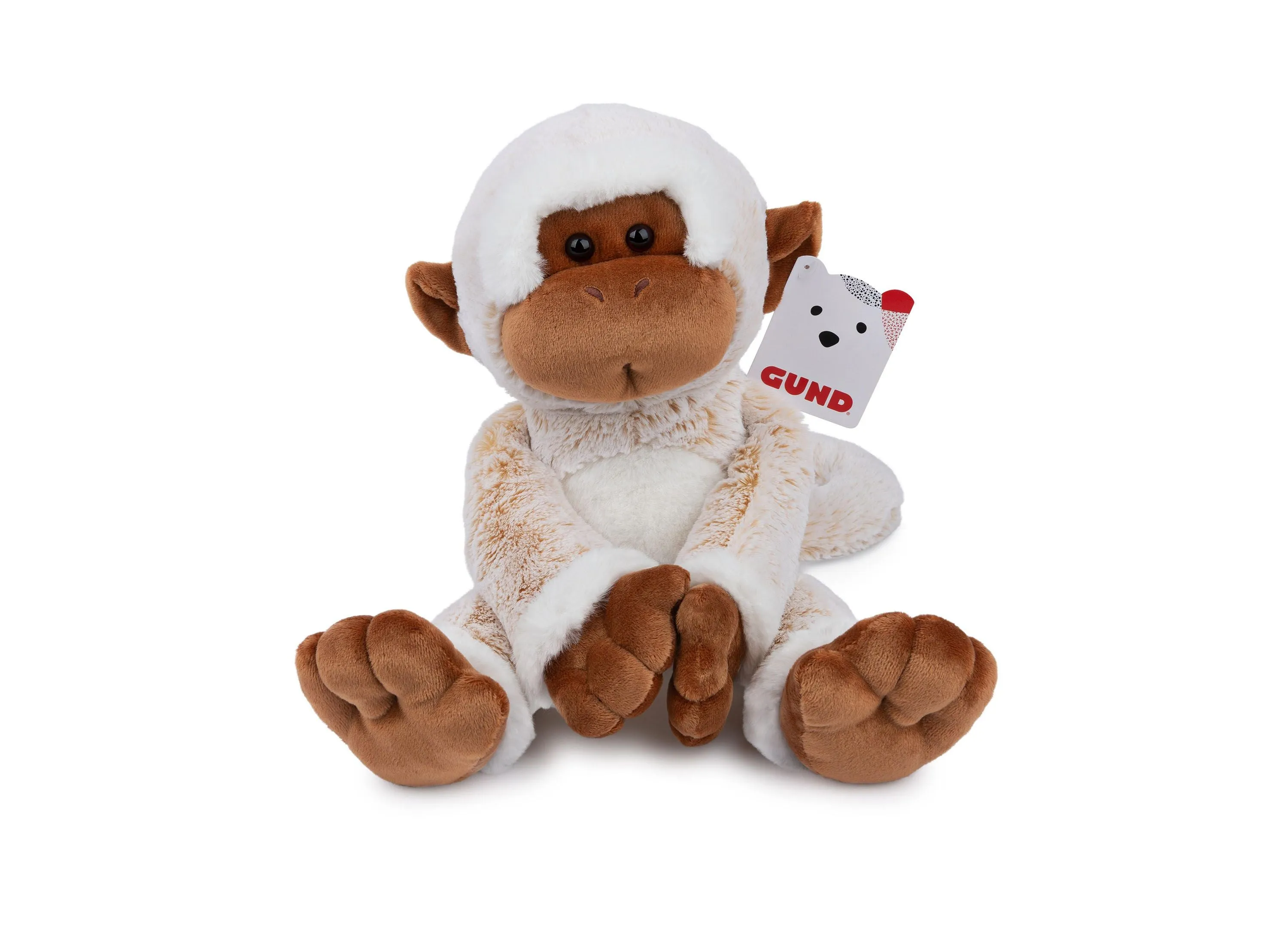 Gund 15 inch Tilly The Monkey Plush - Coffee-and-Cream