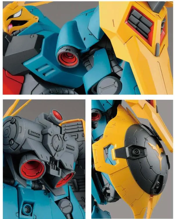 Gundam RE/100 #010 Char's Counterattack MSN-03 Gyunei Guess's Jagd Doga Model Kit