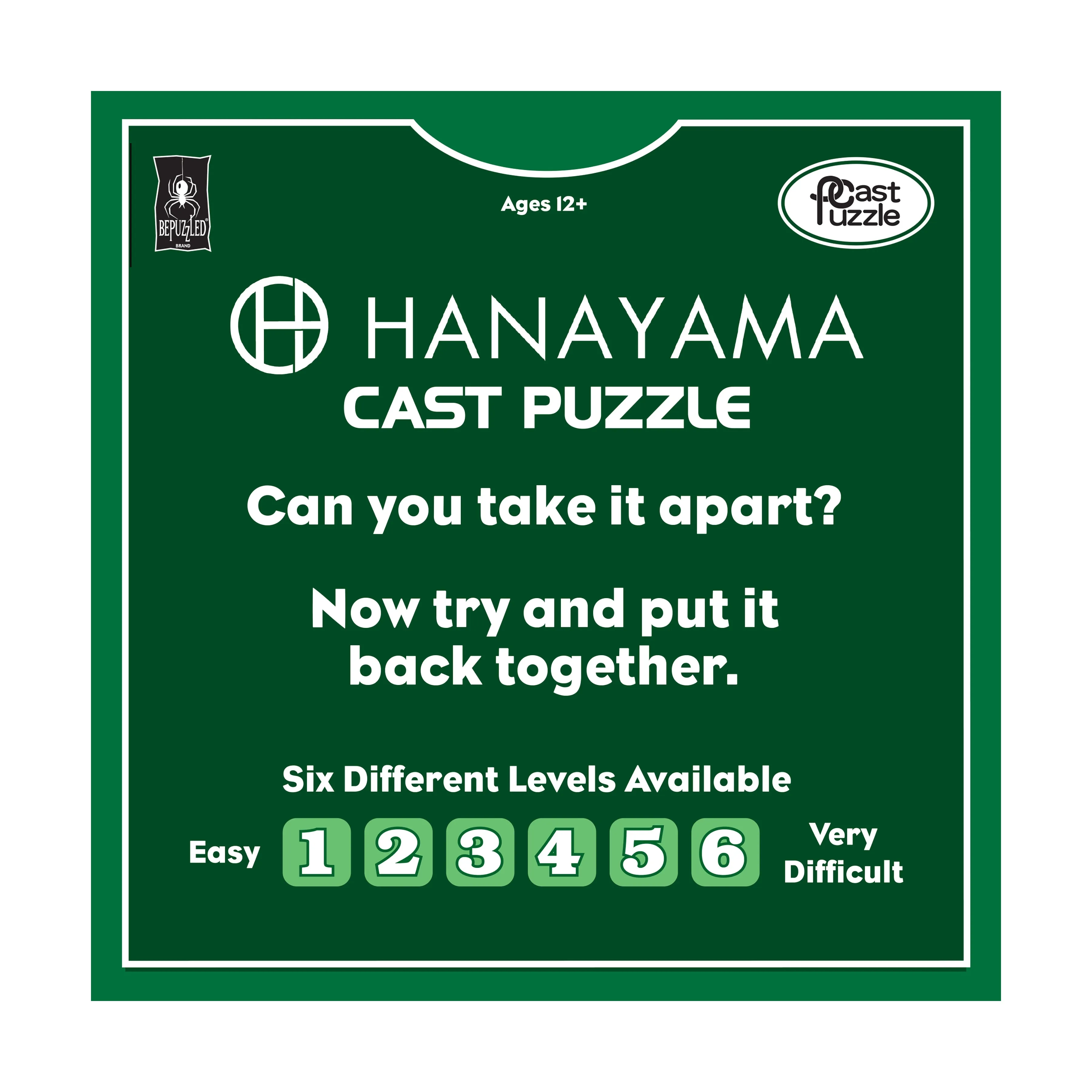 Hanayama Level 2 Cast Puzzle - A&A Challenge