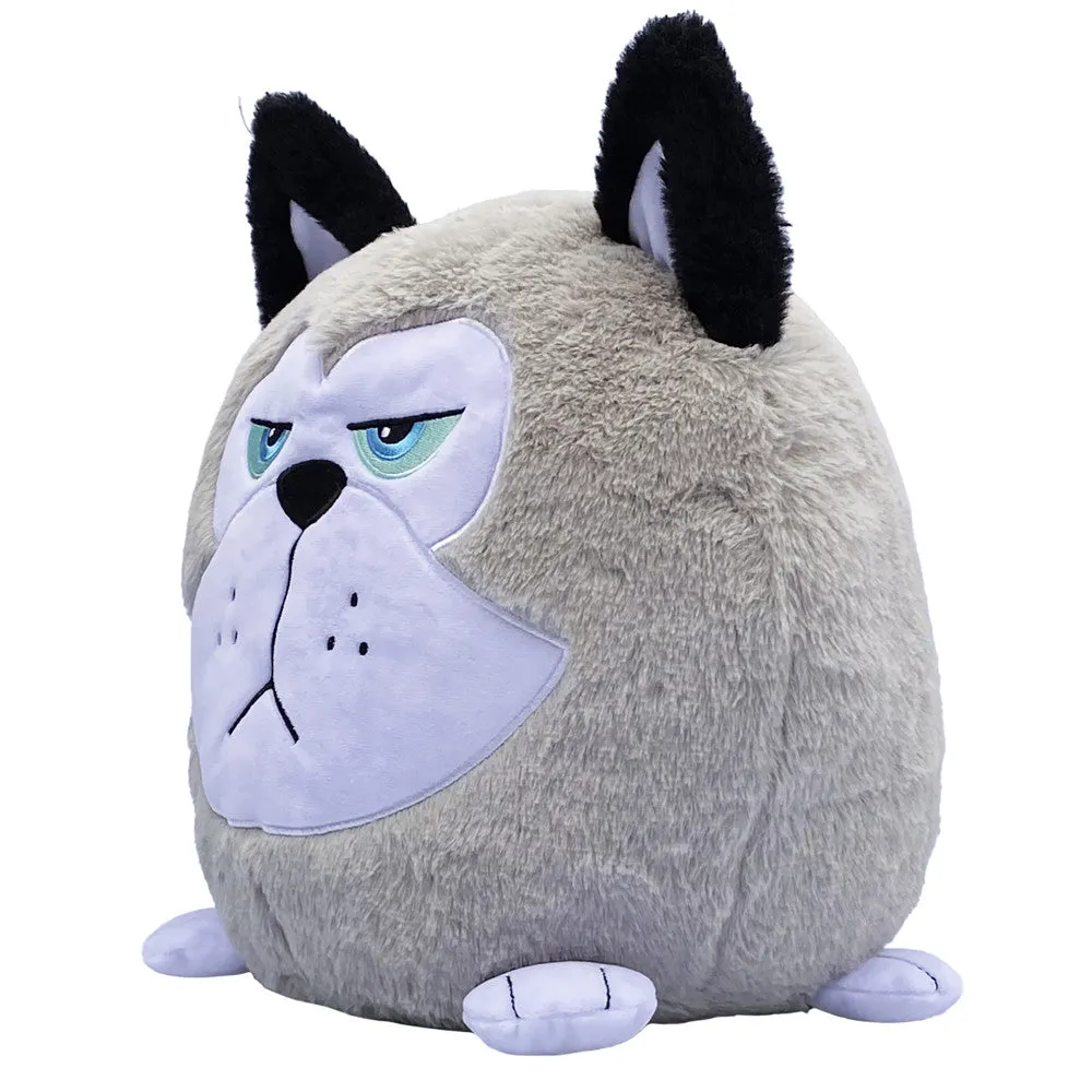 Hangry Petz Cooper Husky 12 inch Sound Plush - Grey & White