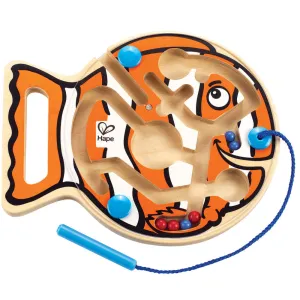 Hape Go-Fish-Go Magnetic Wooden Toddler Maze Puzzle
