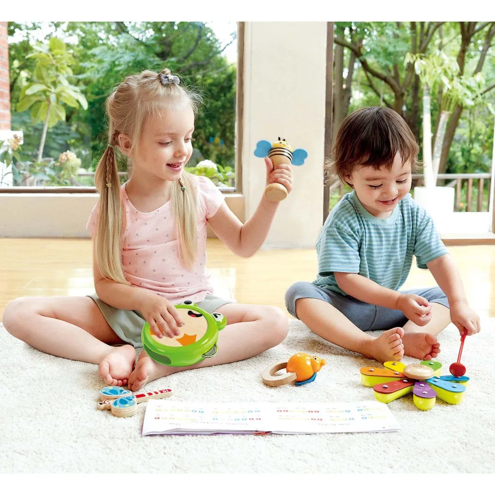 Hape Nature Band 5-Piece Musical Rhythm Kit