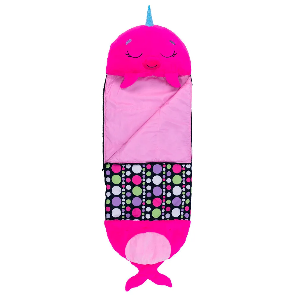 Happy Nappers Large 66 inch Plush Neil The Pink Narwhal - Kids 7 