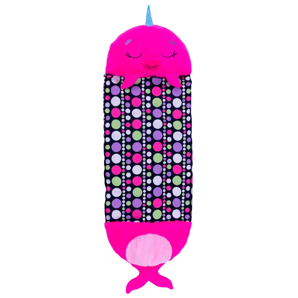 Happy Nappers Large 66 inch Plush Neil The Pink Narwhal - Kids 7 