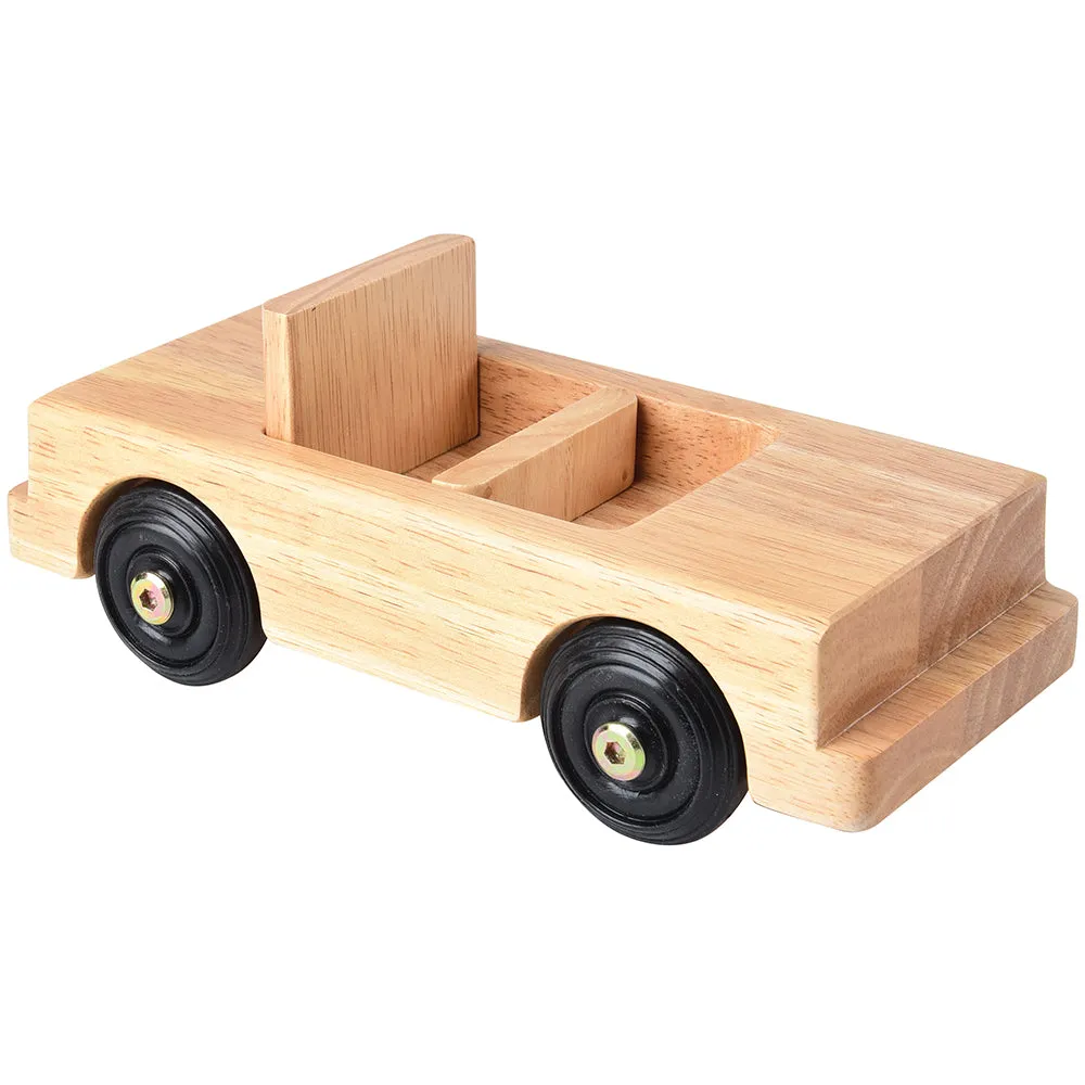 Hardwood Convertible Toy | Pretend Play Vehicle