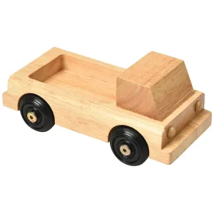 Hardwood Pickup Truck Toy | Pretend Play Vehicle