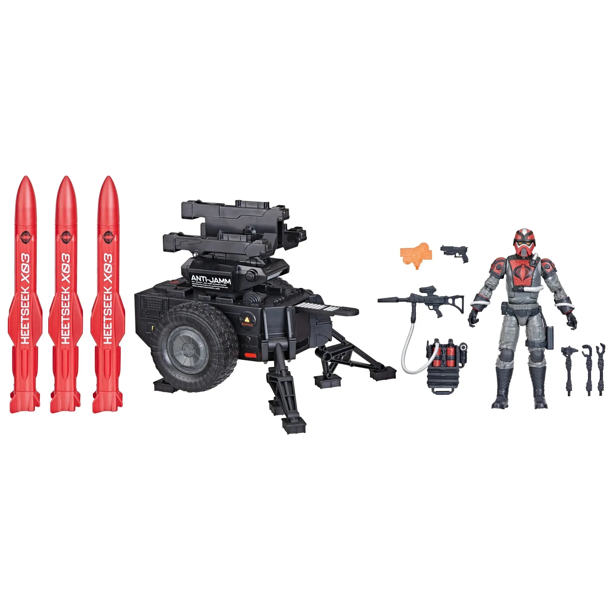 Hasbro G.I. Joe Classified Series #111, Cobra H.I.S.S. Techno-Viper & H.M.S. (Heetseek Missile System) Vehicle Action Figure