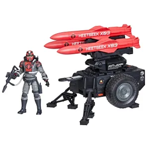 Hasbro G.I. Joe Classified Series #111, Cobra H.I.S.S. Techno-Viper & H.M.S. (Heetseek Missile System) Vehicle Action Figure