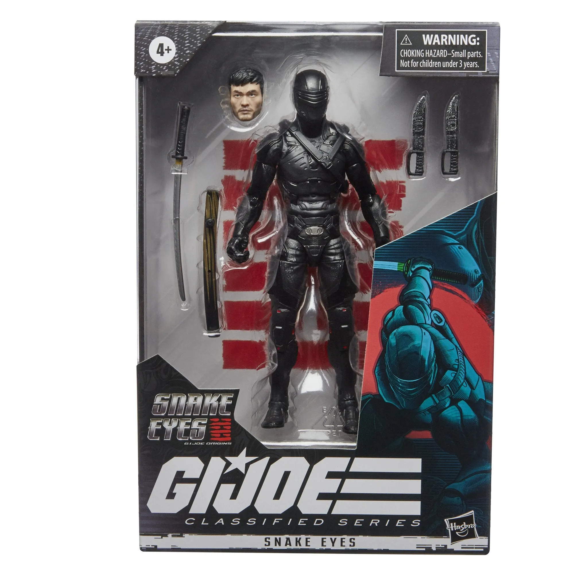 Hasbro G.I. Joe Classified Series #16 Snake Eyes: GI Joe Origins Movie Snake Eyes Action Figure