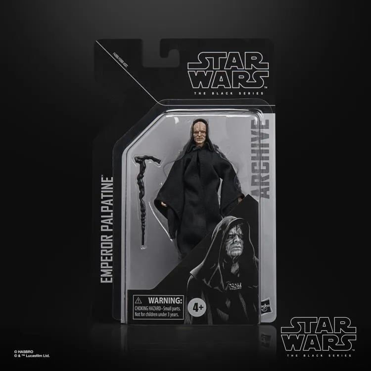 Hasbro Star Wars Black Series Archive Collection Emperor Palpatine (Return of the Jedi) 6 Inch Action Figure