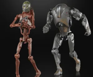 Hasbro Star Wars Black Series Attack of the Clones C-3PO (B1 Battle Droid Body and Super Battle Droid) Exclusive Action Figure