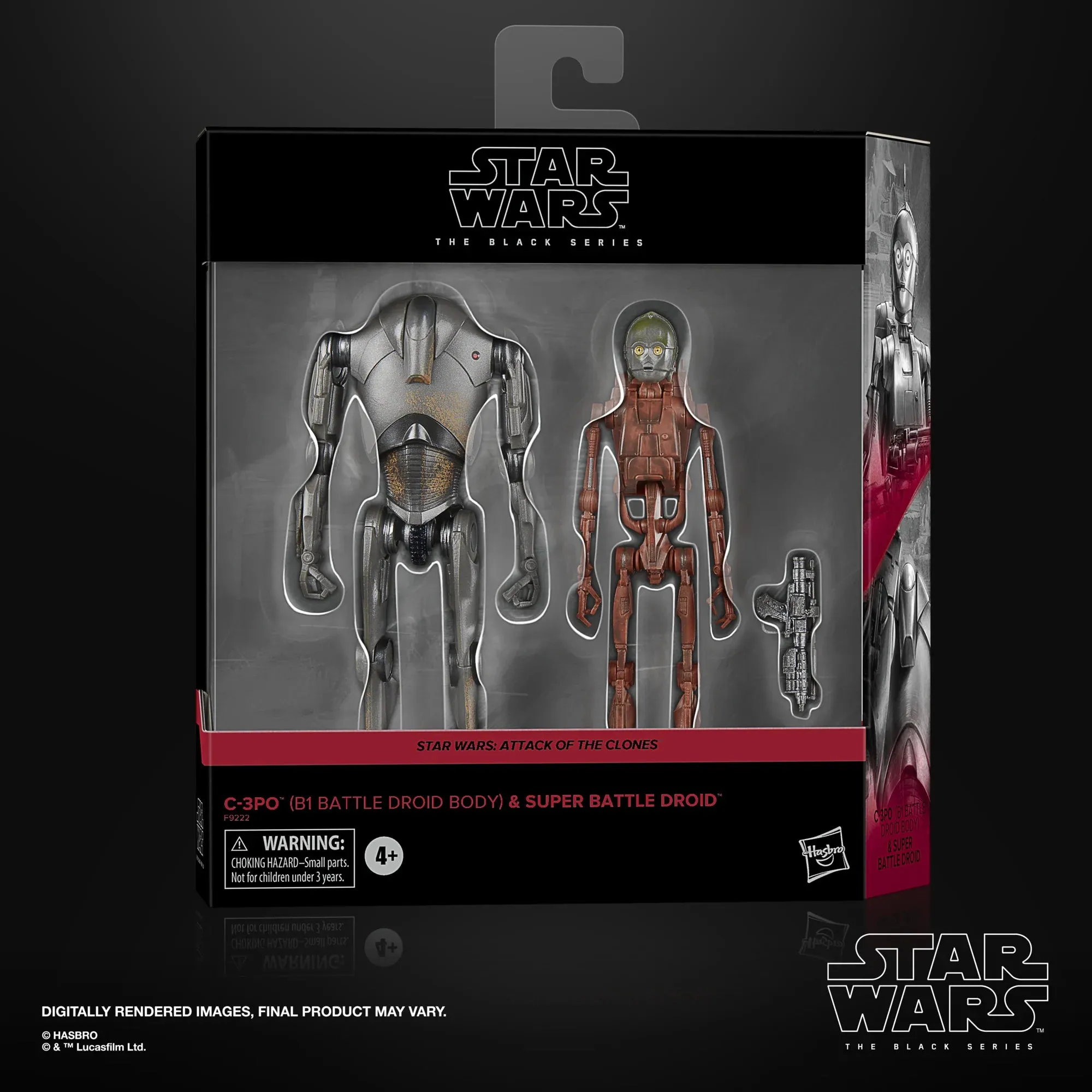 Hasbro Star Wars Black Series Attack of the Clones C-3PO (B1 Battle Droid Body and Super Battle Droid) Exclusive Action Figure