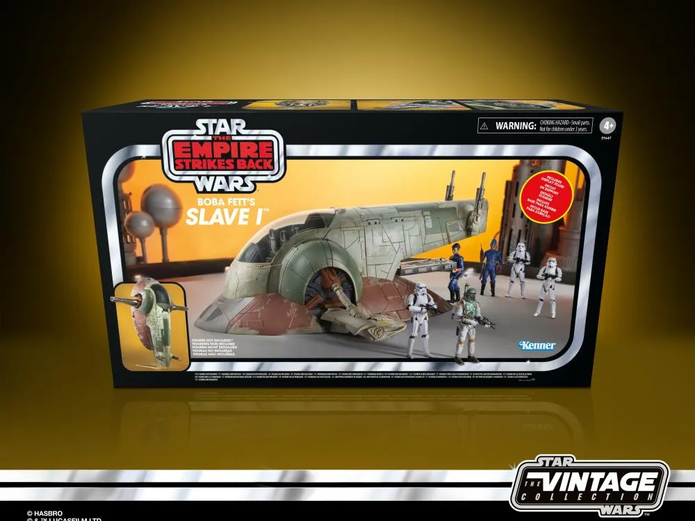 Hasbro Star Wars Black Series Vintage Collection Empire Strikes Back Boba Fett's Slave 1 Vehicle
