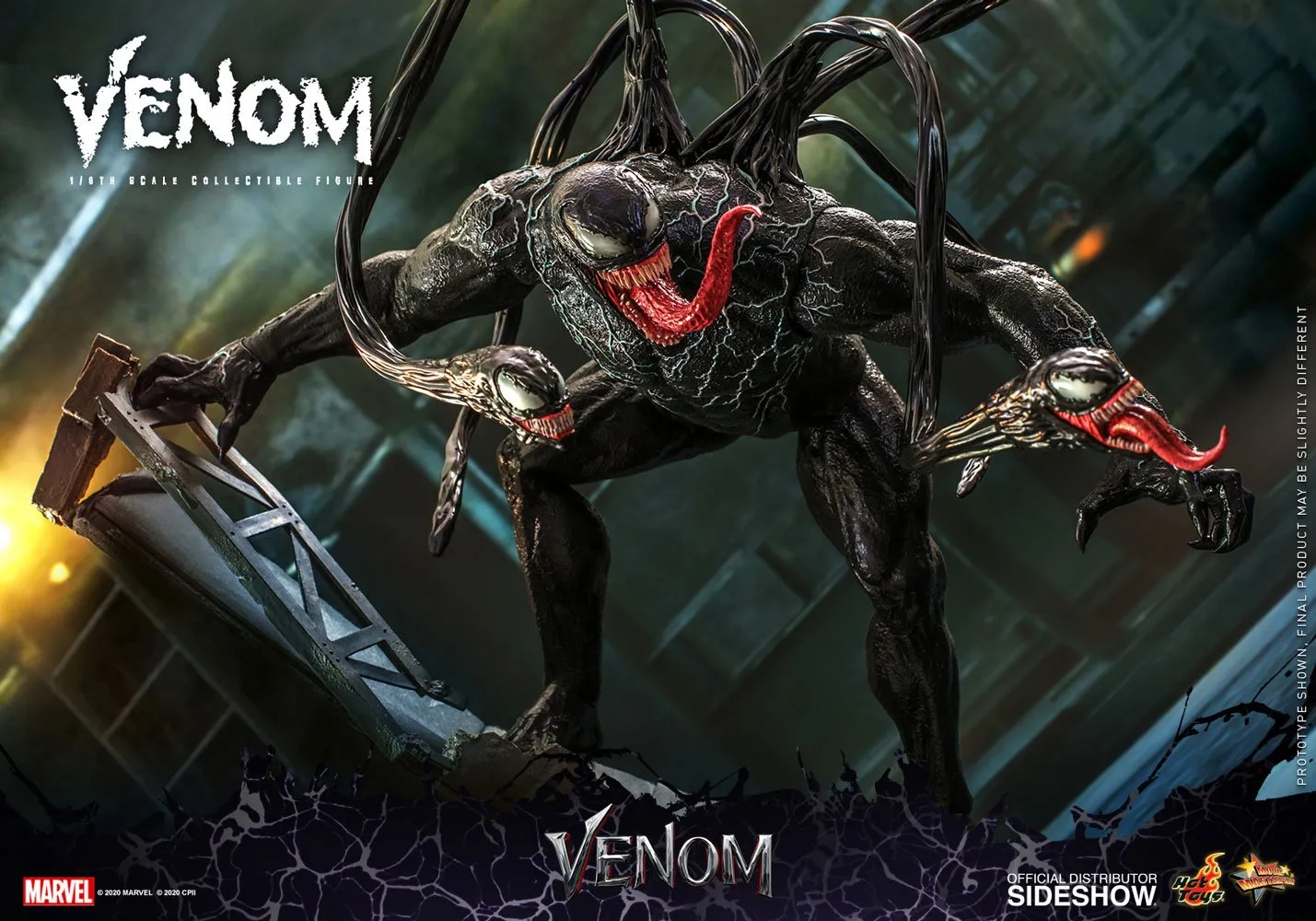 Hot Toys Movie Masterpiece 1/6 Scale Figure - Venom