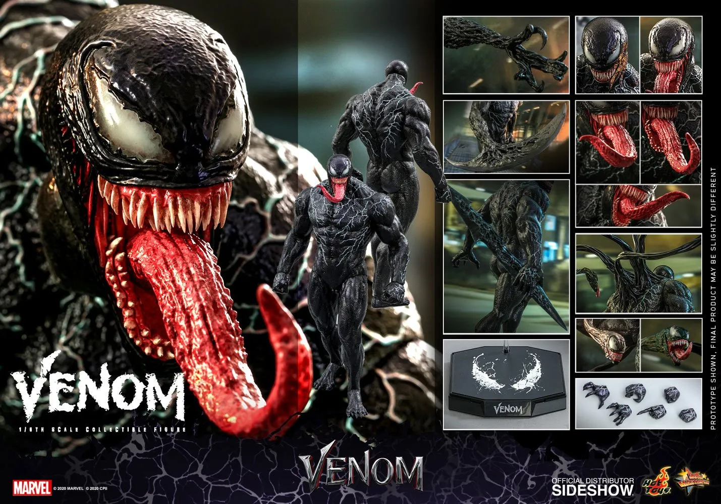 Hot Toys Movie Masterpiece 1/6 Scale Figure - Venom