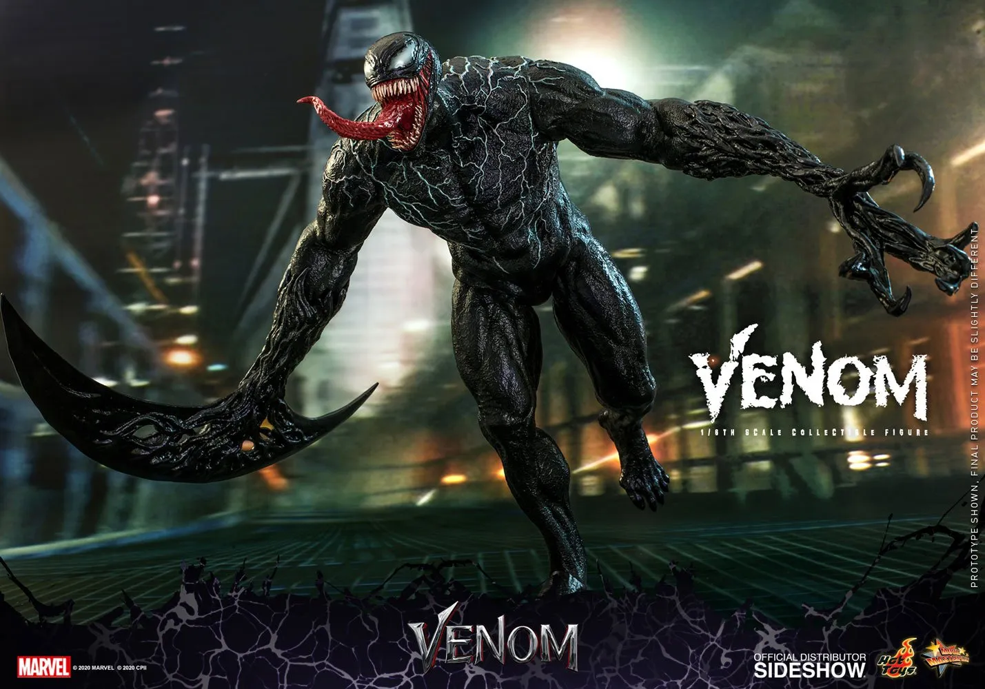 Hot Toys Movie Masterpiece 1/6 Scale Figure - Venom