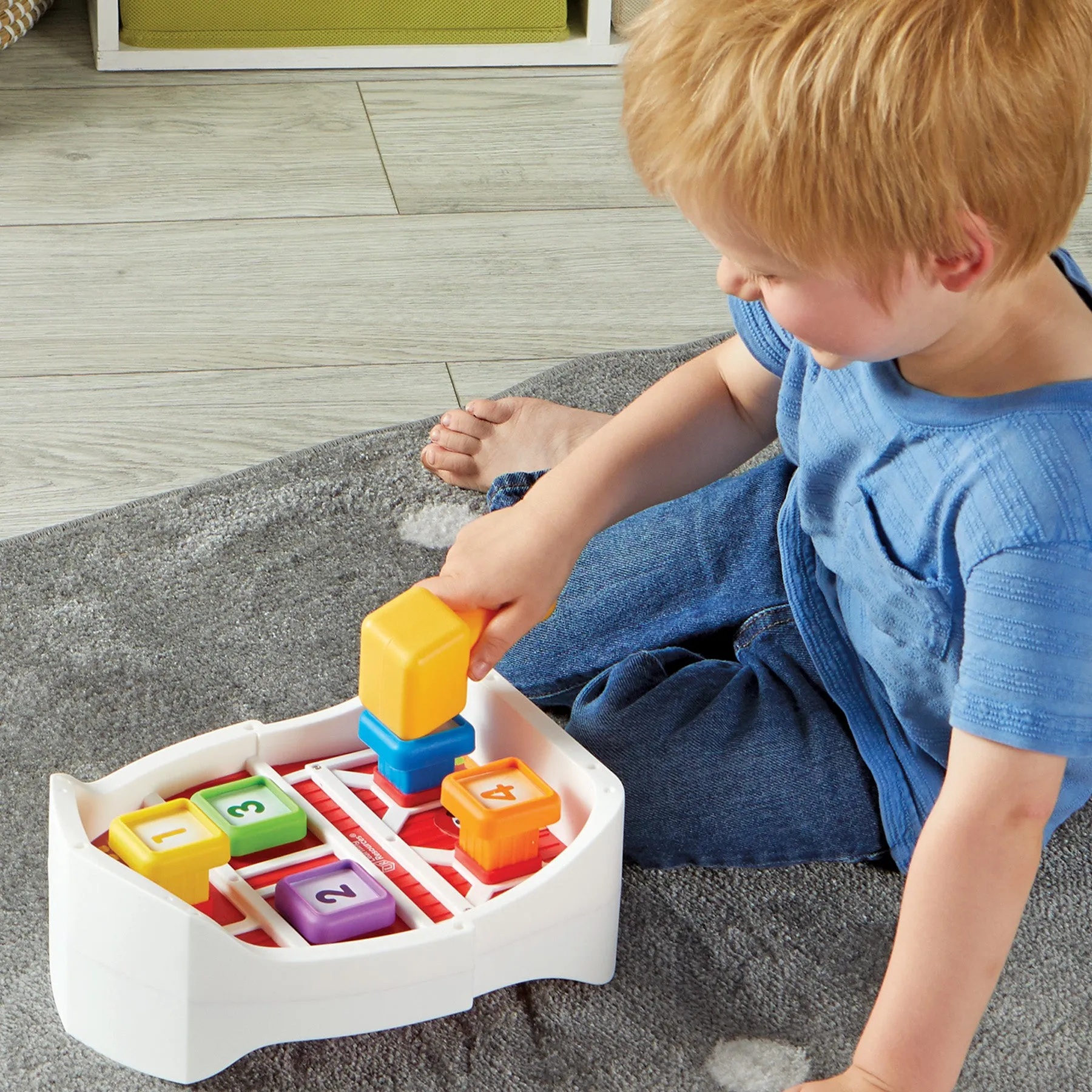 Learning Resources Barnyard Pounding Bench – Dual-Themed Educational Toy