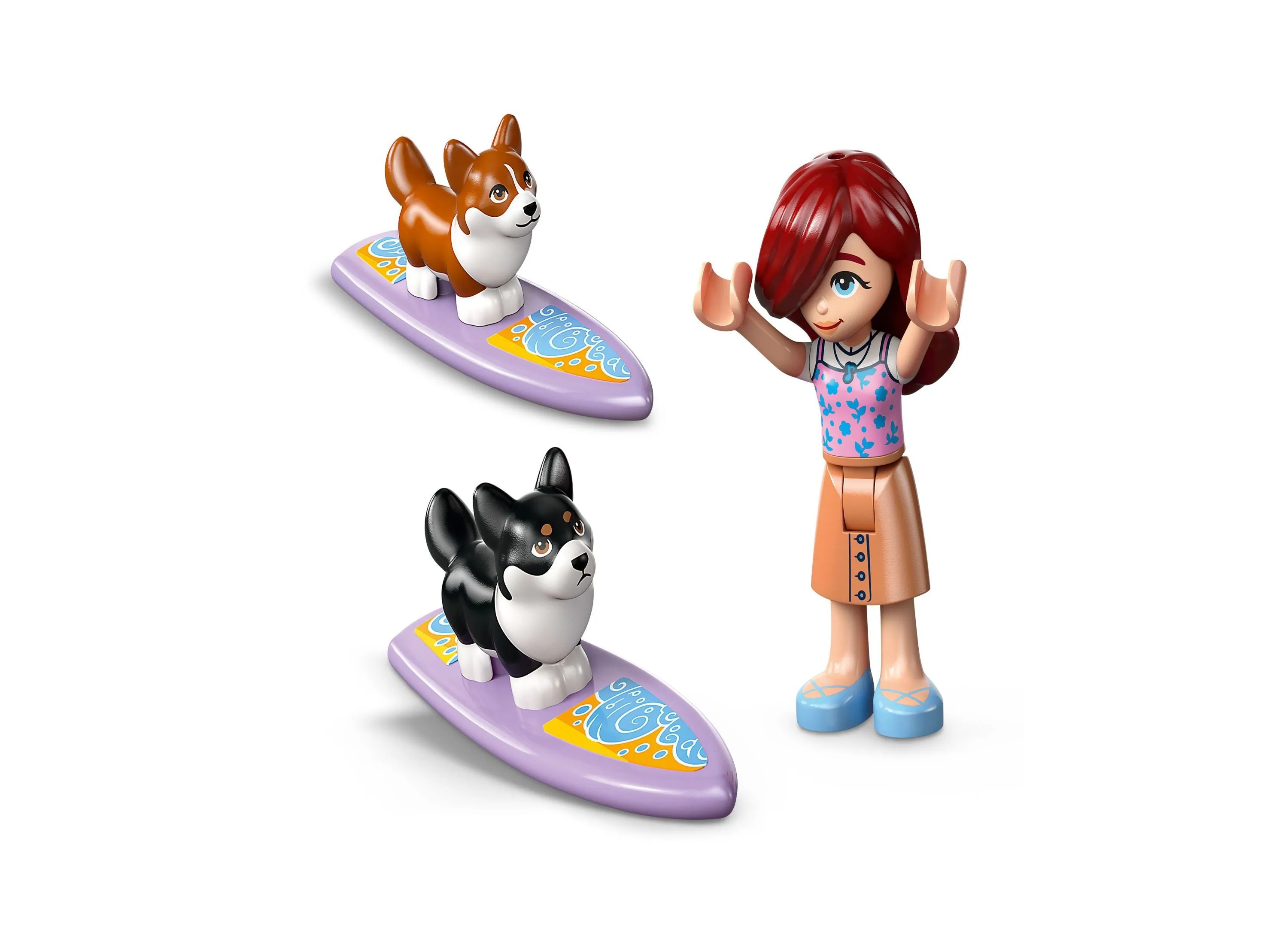 LEGO Friends Surfing Dogs & Scooter Adventure Set - 113 Pieces