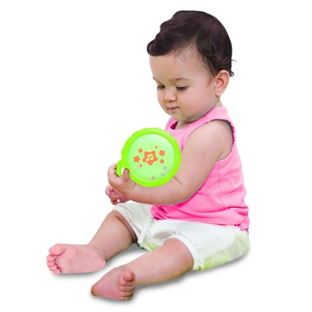 Little Virtuoso Mini Band 4-Piece Musical Toy Set with Light & Sound Guitar