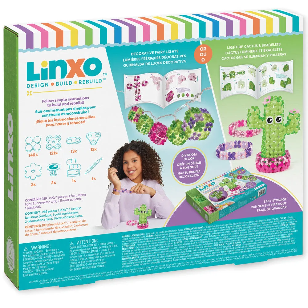 Make It Real LinXo Lookin' Sharp! Light-Up Decor 294pc DIY Craft Kit