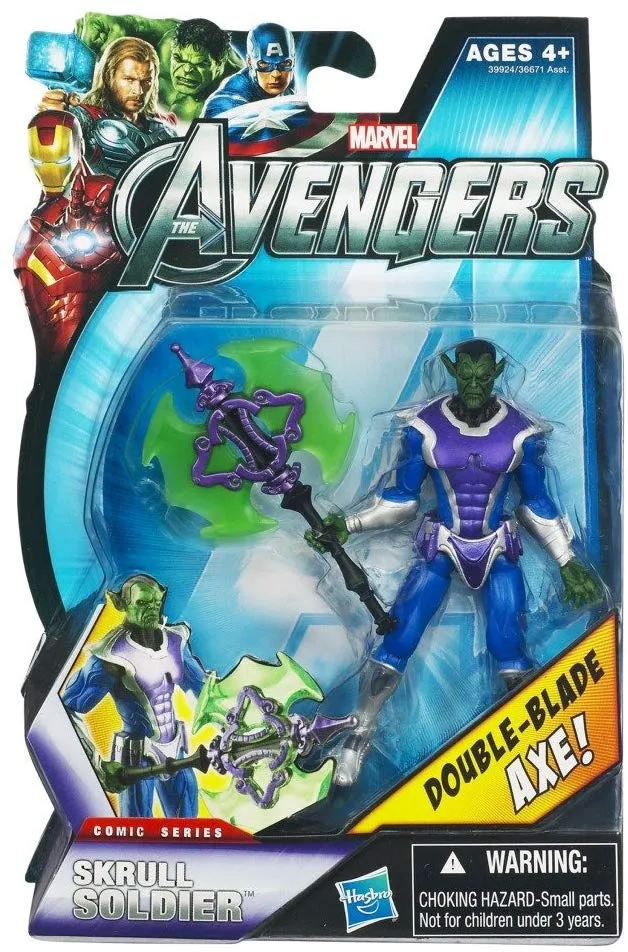 Marvel Avengers The Movie Series Skrull Soldier 3.75 inch Action Figure