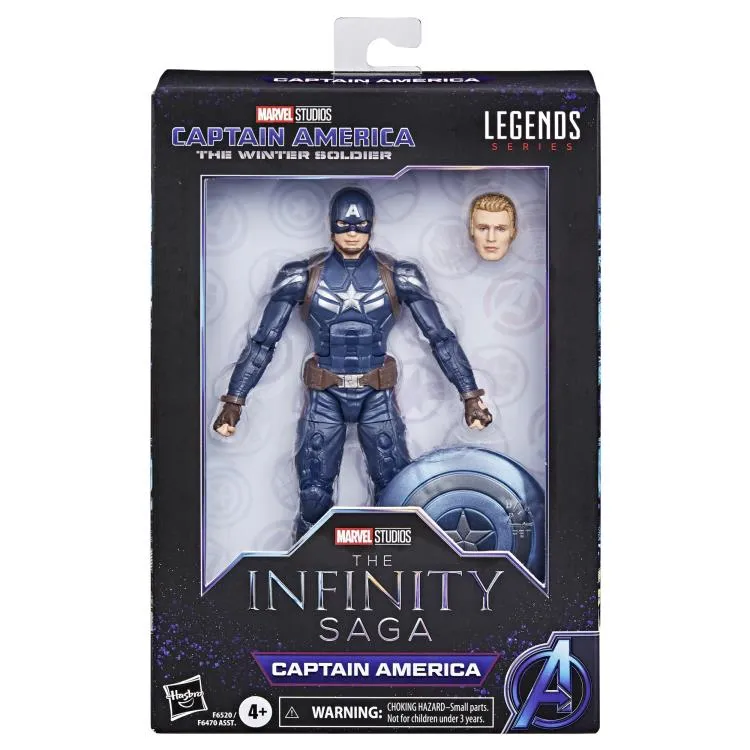 Marvel Legend Captain America The Winter Soldier The Infinity Saga Captain America Action Figure