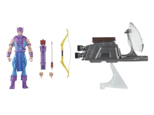 Marvel Legends 60th Anniversary Avengers Beyond Earth's Mightiest Hawkeye with Sky-Cycle Action Figure