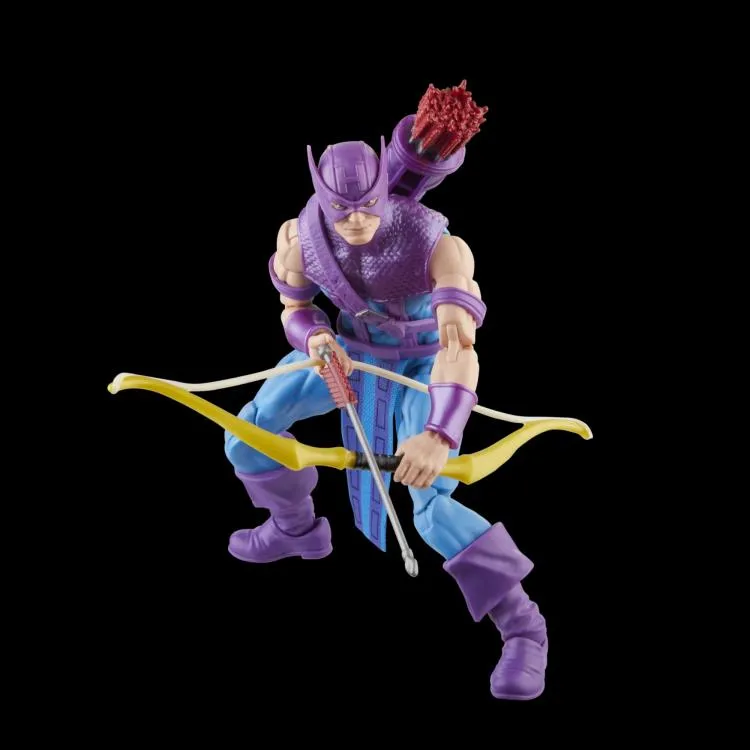 Marvel Legends 60th Anniversary Avengers Beyond Earth's Mightiest Hawkeye with Sky-Cycle Action Figure