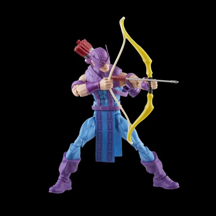 Marvel Legends 60th Anniversary Avengers Beyond Earth's Mightiest Hawkeye with Sky-Cycle Action Figure