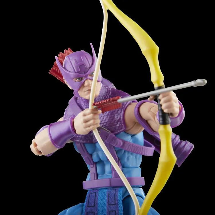 Marvel Legends 60th Anniversary Avengers Beyond Earth's Mightiest Hawkeye with Sky-Cycle Action Figure
