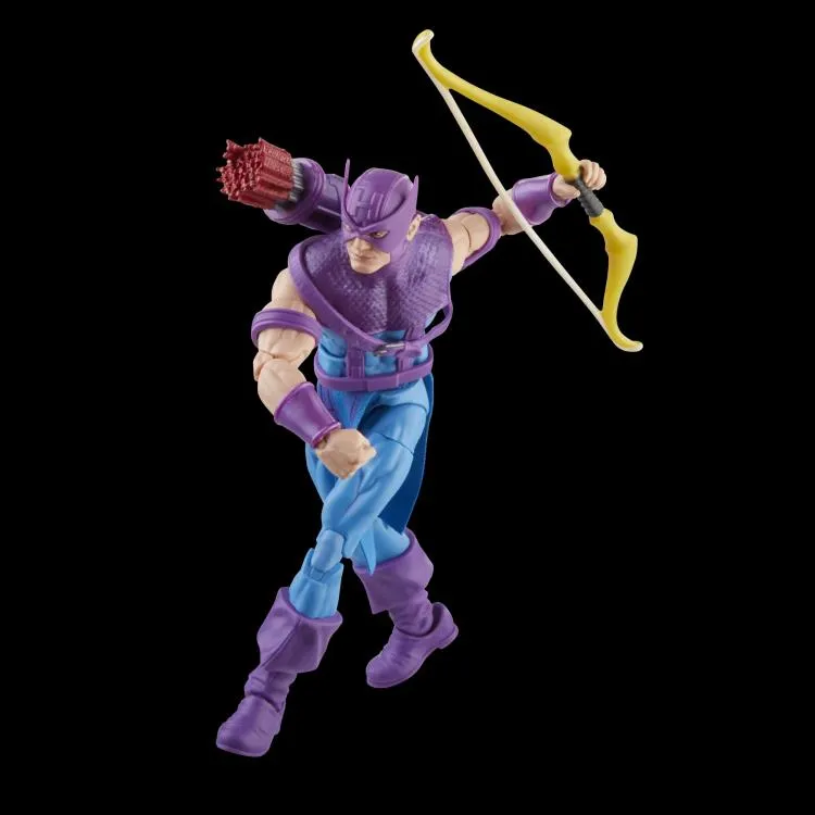 Marvel Legends 60th Anniversary Avengers Beyond Earth's Mightiest Hawkeye with Sky-Cycle Action Figure