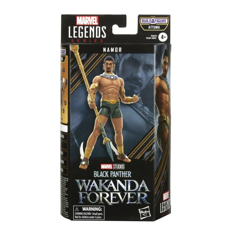 Marvel Legends Black Panther Wave 2 Namor (BAF Attuma) Action Figure