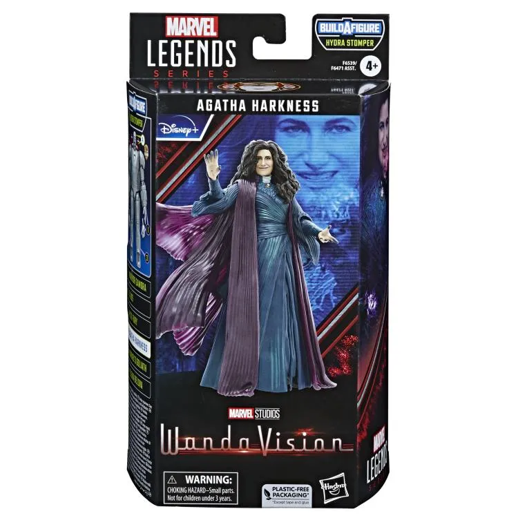 Marvel Legends Disney  Wave WandaVision Agatha Harkness (BAF Hydra Stomper) Action Figure