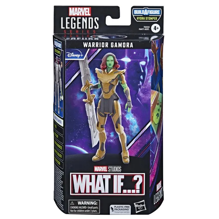 Marvel Legends Disney  Wave What IF...? Warrior Gamora (BAF Hydra Stomper) Action Figure
