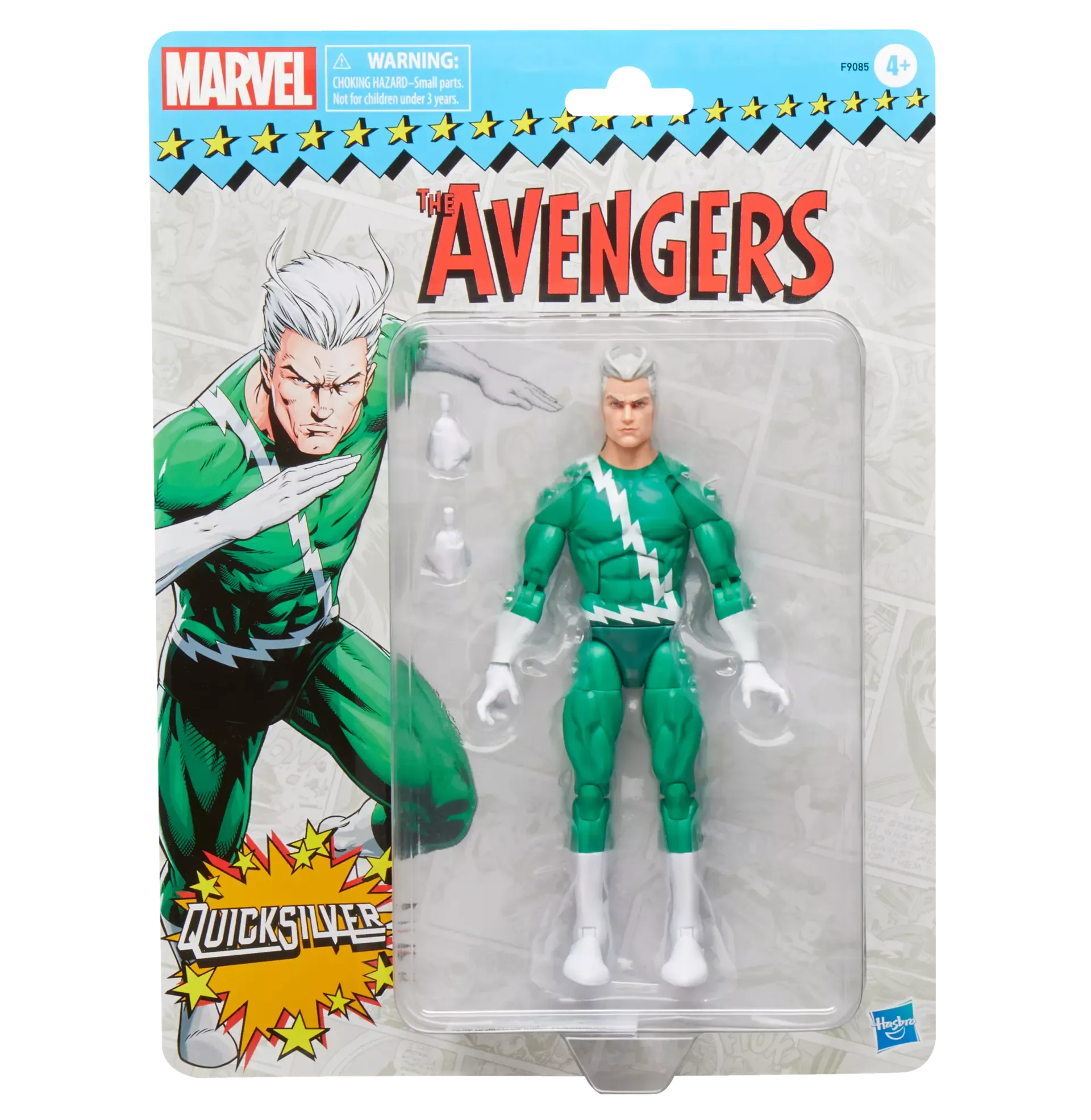Marvel Legends Vintage Retro Series Quicksilver Action Figure