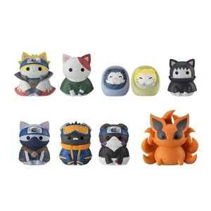 Megahouse Naruto Nyaruto! Vol 5 Once Upon a Time in Konoha Trading Figures Box Set of 8