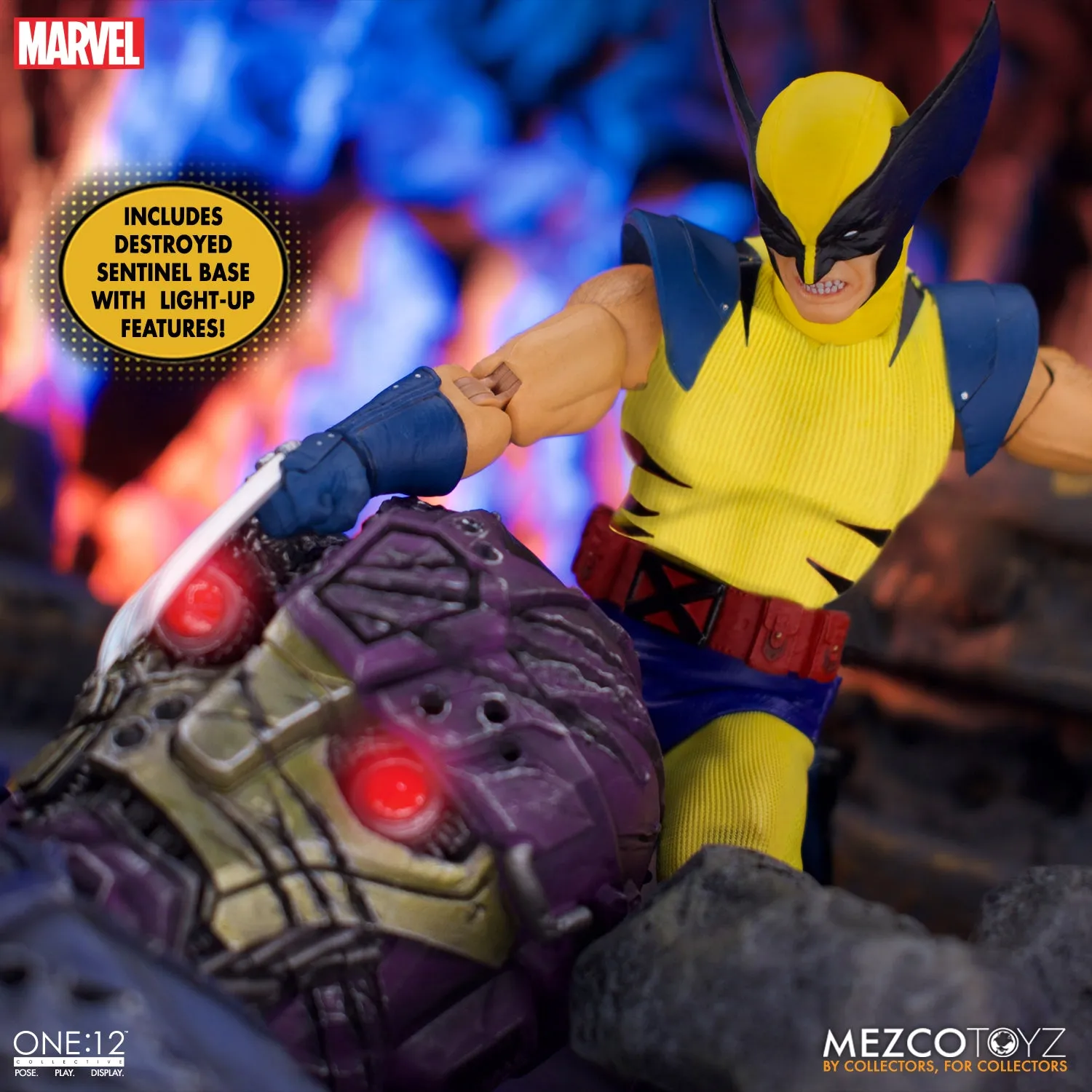 Mezco Toyz One:12 Collective Marvel - Wolverine - Deluxe Steel Box Edition