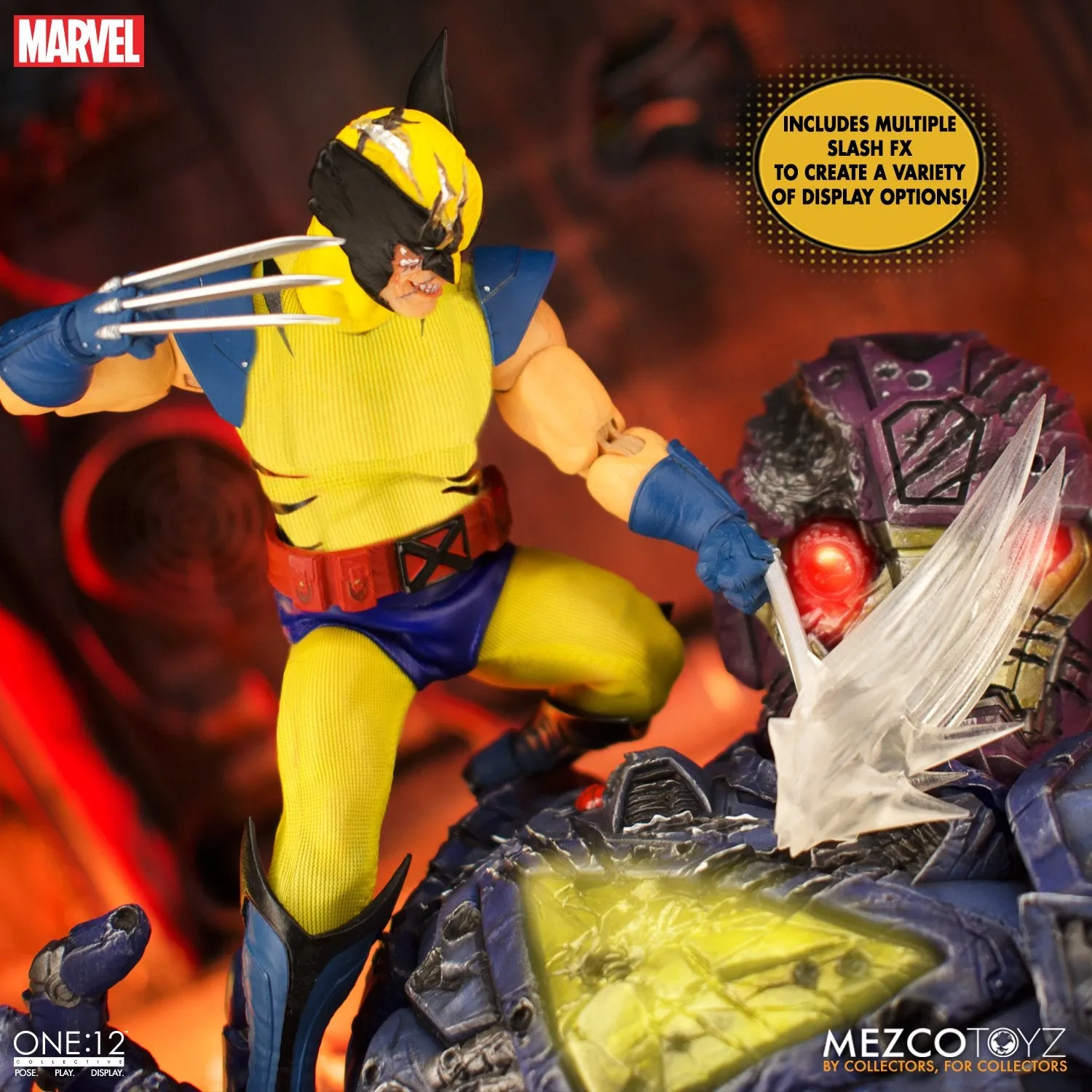 Mezco Toyz One:12 Collective Marvel - Wolverine - Deluxe Steel Box Edition