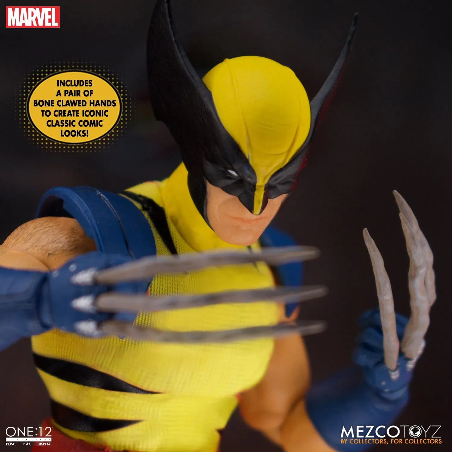 Mezco Toyz One:12 Collective Marvel - Wolverine - Deluxe Steel Box Edition