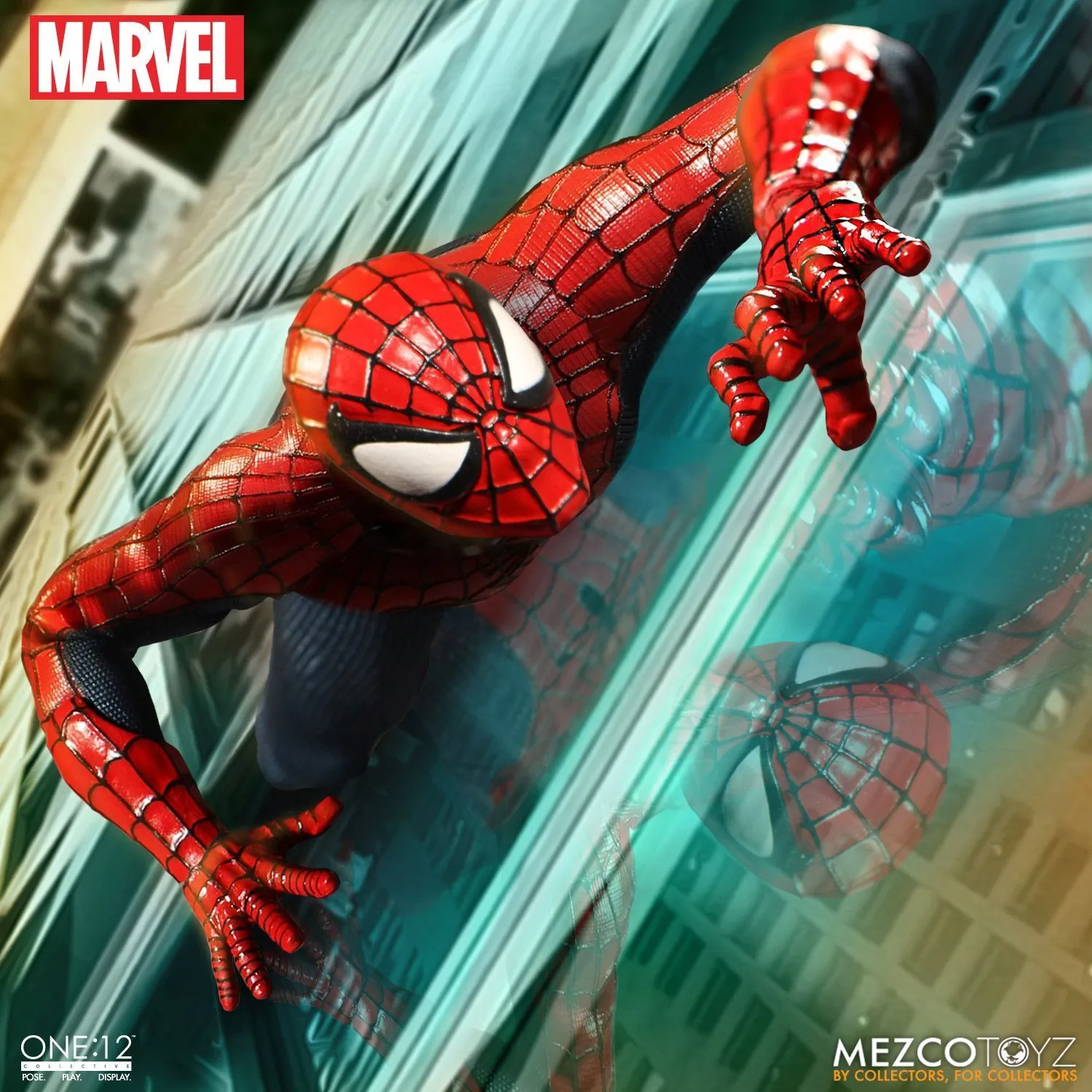 Mezco Toyz ONE:12 Collective: Spider-Man Spiderman Action Figure
