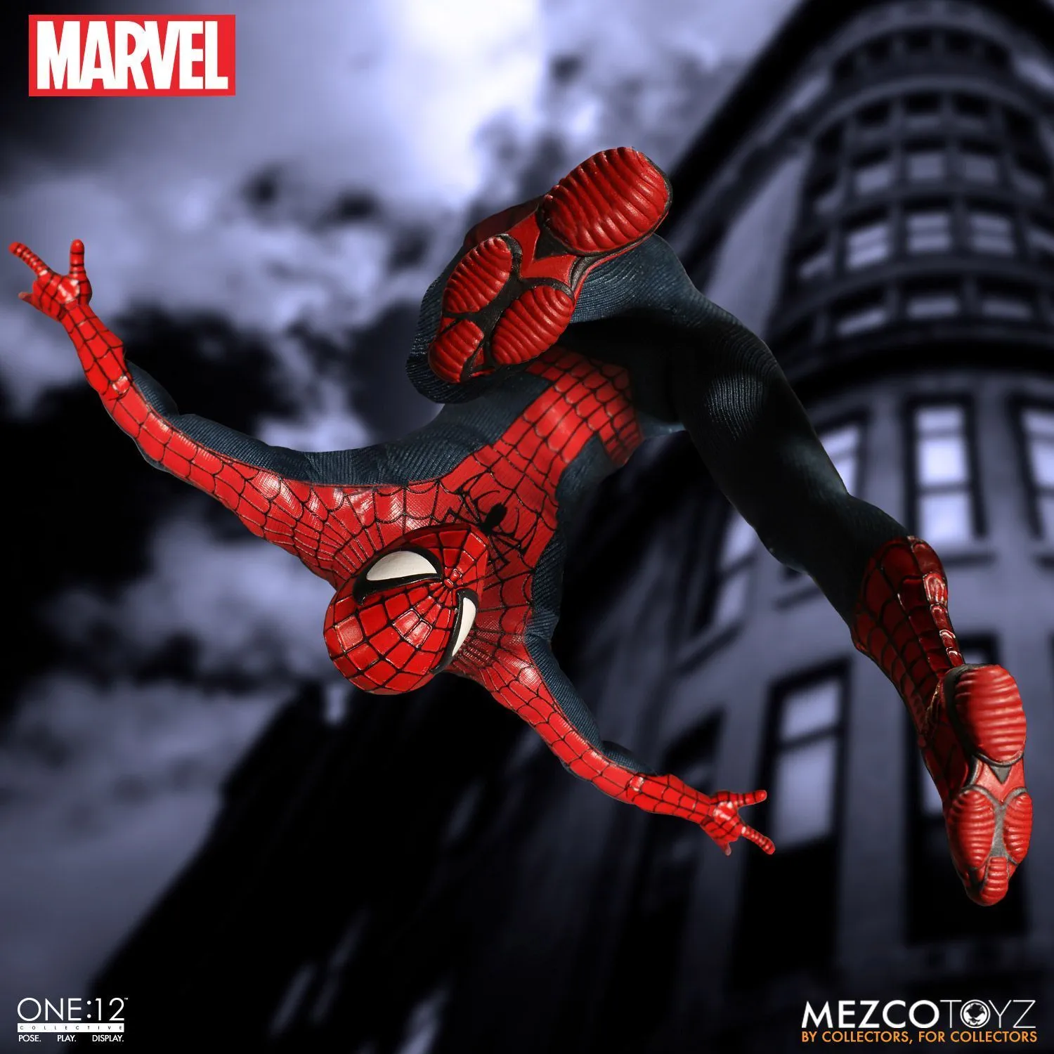 Mezco Toyz ONE:12 Collective: Spider-Man Spiderman Action Figure